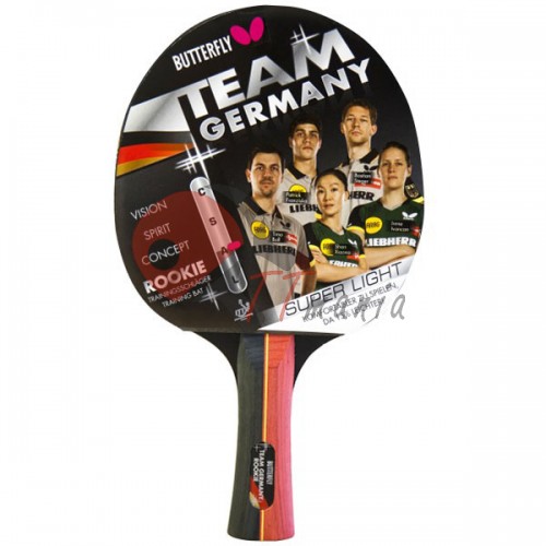 Ракетка для настольного тенниса Butterfly Team Germany Rookie, код: 85093