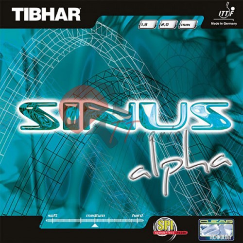 Накладка теннисной ракетки Tibhar Sinus Alpha, код: THR-256