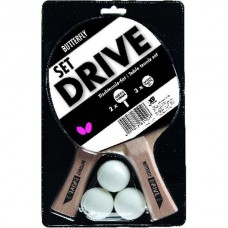 Набор для настольного тенниса Butterfly Drive Set, код: BUTSET