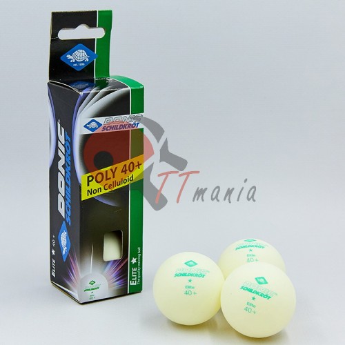 Мячи для настольного тенниса Donic Elite 1star 3 шт, код: MT-608310