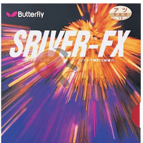 Накладка теннисной ракетки Butterfly Sriver FX, код: 1000310X21