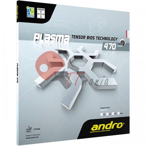 Накладка теннисной ракетки Andro Plasma 470, код: ANR-192