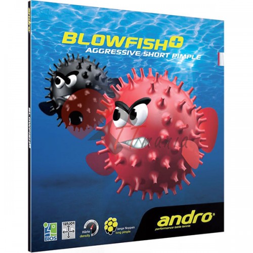 Накладка теннисной ракетки Andro Blowfish Plus, код: ANR-200