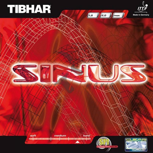 Накладка теннисной ракетки Tibhar Sinus, код: THR-255