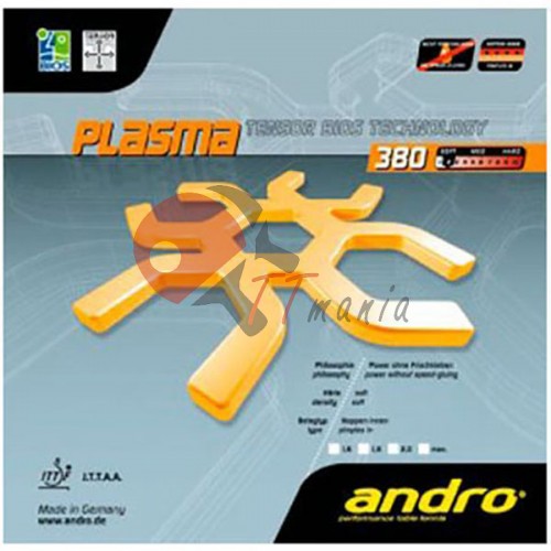 Накладка теннисной ракетки Andro Plasma 380, код: ANR-194