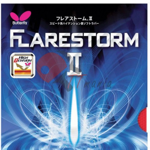 Накладка теннисной ракетки Butterfly Flarestorm II, код: 1006000X40