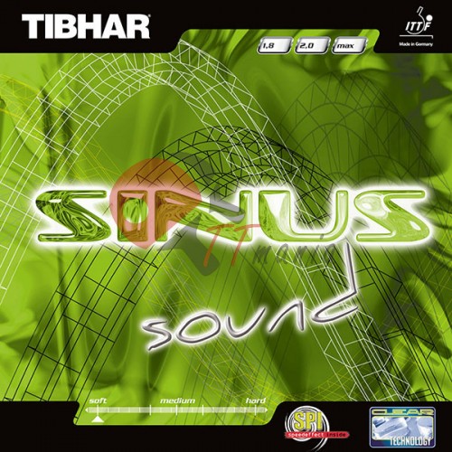 Накладка теннисной ракетки Tibhar Sinus Sound, код: THR-257