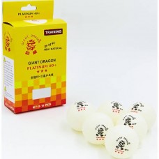 Мячи для настольного тенниса Giant Dragon 6 шт, код: MT-6560-W