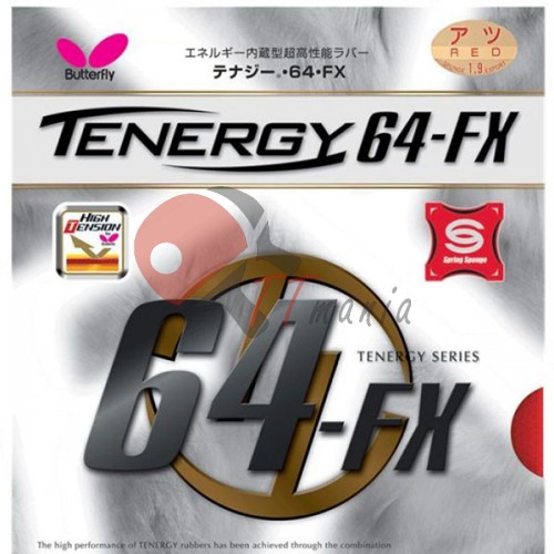 Накладка теннисной ракетки Butterfly Tenergy 64 FX, код: 1003500X21