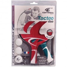 Набор всепогодних ракеток для настольного тенниса Cornilleau Tacteo Pack Duo, код: 455150