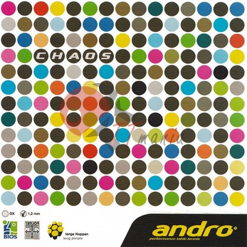 Накладка теннисной ракетки Andro Chaos, код: ANR-201