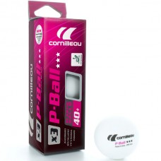 Мячи для тенниса Cornilleau P-Ball ITTF X3, код: 310550