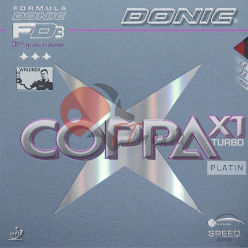 Накладка Donic Coppa X1 Turbo (Platin), код: D000291118