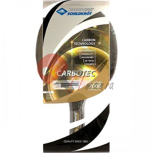 Ракетка для настільного тенісу Donic Carbotec 7000, код: 758216