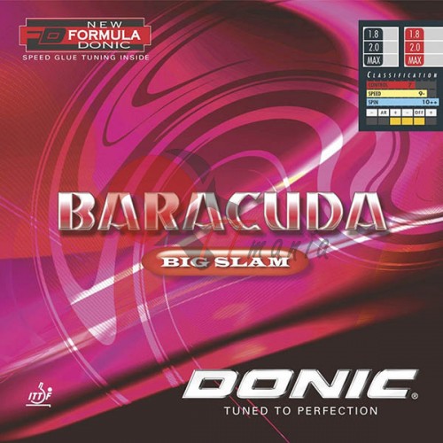 Накладка теннисной ракетки Donic Baracuda Big Slam, код: DOR-121