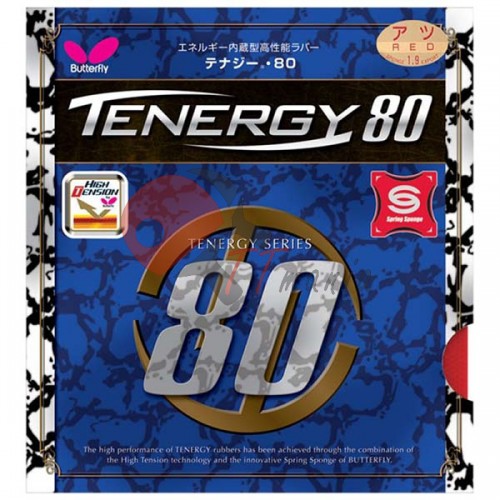 Накладка теннисной ракетки Butterfly Tenergy 80, код: 1003100121