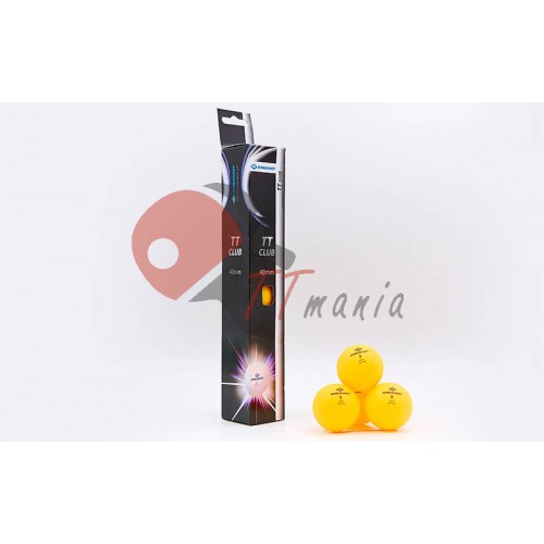 М'ячі для настільного тенісу Donic 2T-Club 6 шт, код: MT-618388